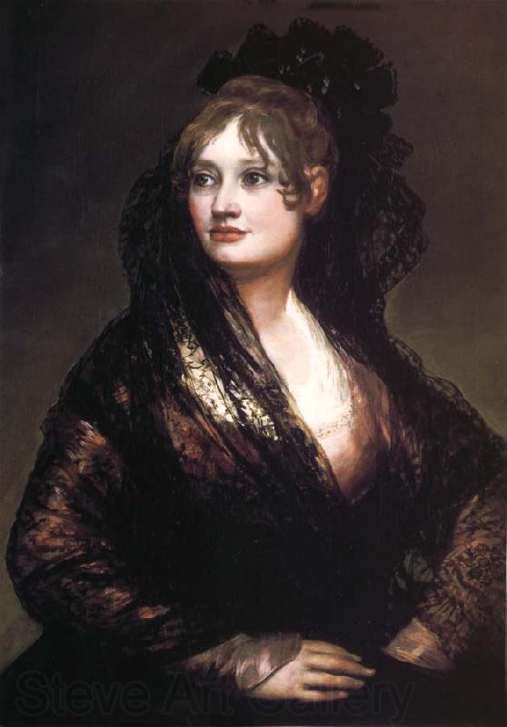 Francisco Goya Isabel de Porcel Spain oil painting art